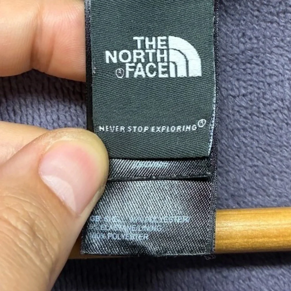 The North Face Full Zip Fleece Jacket Womens S Purple Outdoor Warm Outdoor